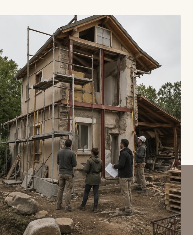 Реконструкция загородного дома под ключ в Валуйках от бюро